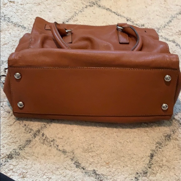 Michael Kors Large Leather Shoulder Bag - Picture 5 of 6